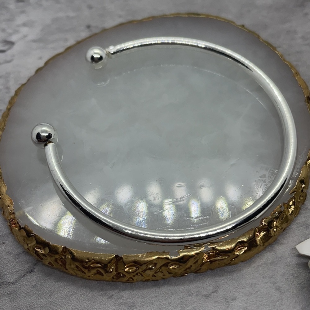 Silver Moon And Star Four Piece Bracelet Set - Picture 8 of 12